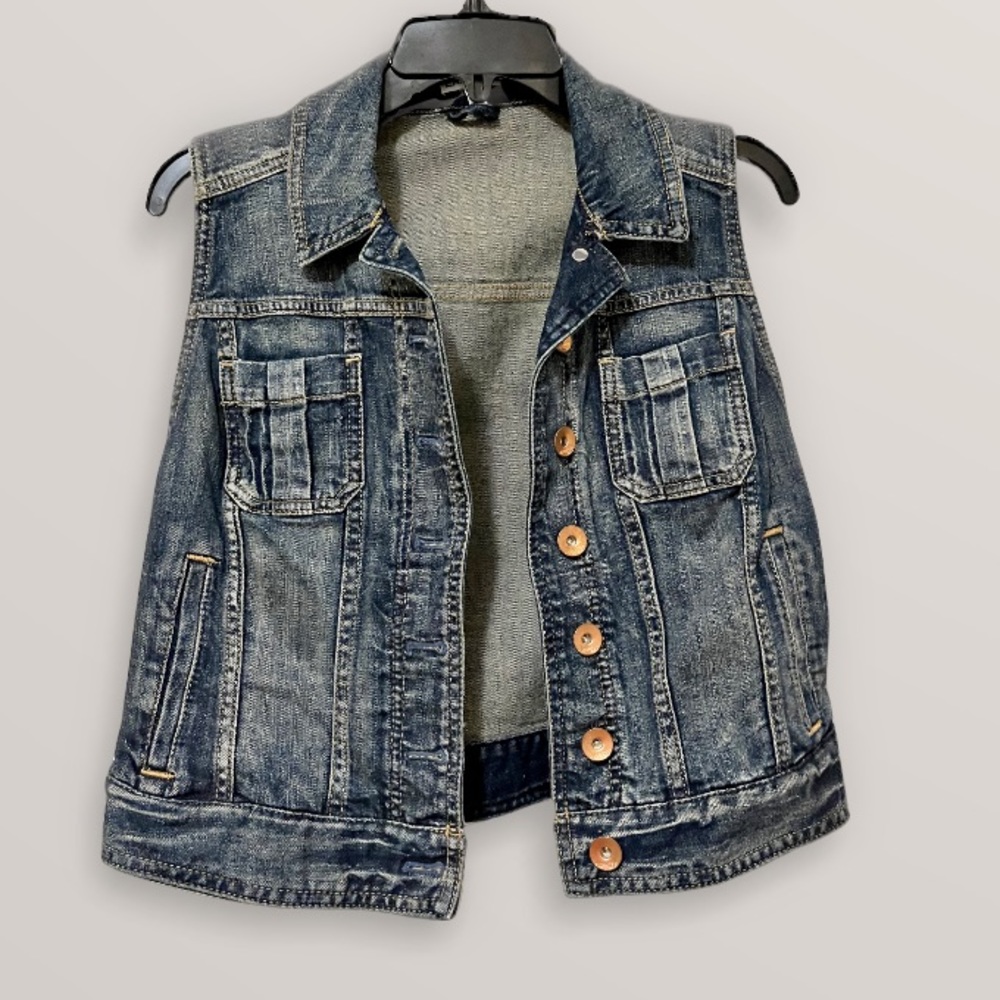 Express Denim Vest